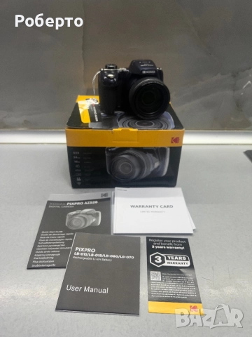 Фотоапарат KODAK PIXPRO AZ528, снимка 3 - Фотоапарати - 52900772