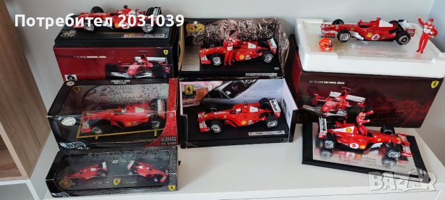 Formula 1 Колекция - Ferrari 2000 U.S. GP Minichamps, снимка 10 - Колекции - 36657846
