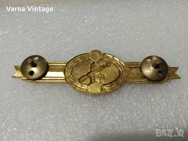 Знак за квалификация на граничар на ГДР 3 клас, снимка 2 - Антикварни и старинни предмети - 48178962