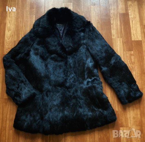 Дамско палто от естествен косъм