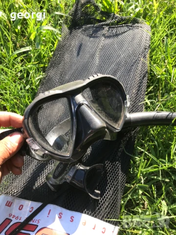 cressi маска,шнорхел и плавници 43-44, снимка 2 - Водни спортове - 51311806