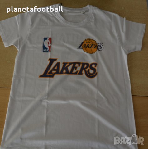 Мъжка Тениска на Bryant 24 LA Lakers!NBA фен тениска Коби Брайънт 24 Лейкърс 