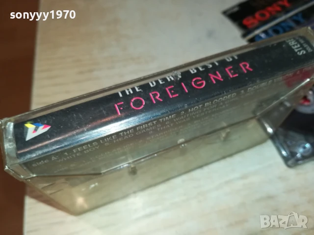 FOREIGNER-TAPE 1806250802, снимка 2 - Аудио касети - 50706392