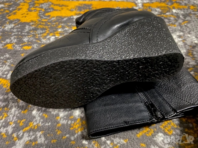 Ботуши естествена кожа 37 номер, снимка 4 - Дамски ботуши - 27331685