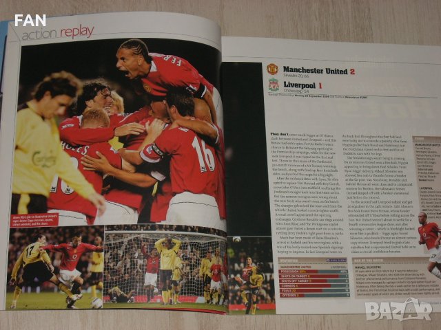 Манчестър Юнайтед - Фенербахче Истанбул оригинална футболна програма от Шампионската лига през 2004, снимка 3 - Фен артикули - 34915954