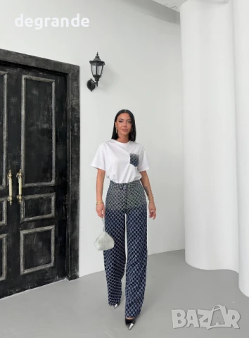 Уникален GUCCI комплект от две части, снимка 4 - Комплекти - 50510291