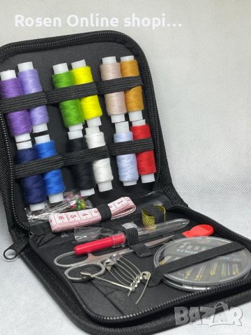 Преносим комплект за шиене в несесер 69 части, снимка 1