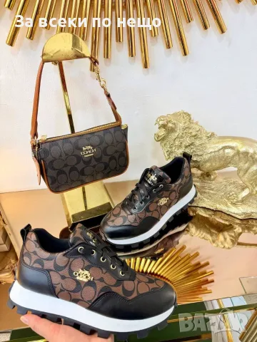 Coach Дамски Маратонки👟Дамски Спортни Обувки - Различни Цветове Код SEM-83, снимка 5 - Маратонки - 55729330