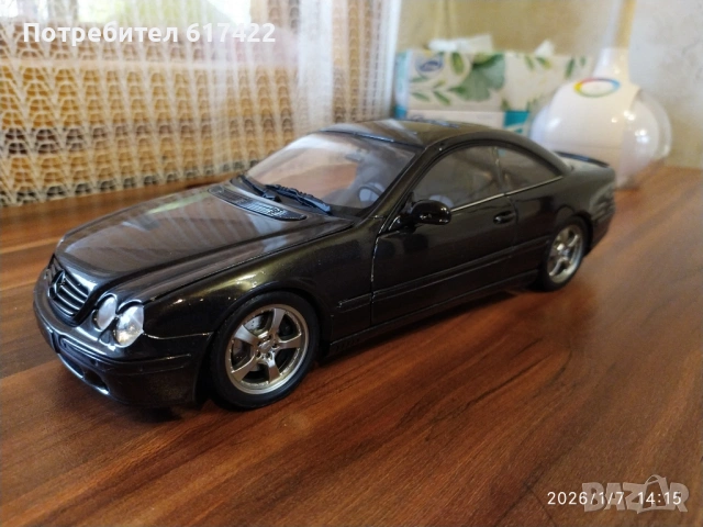 1:18 Метален модел на Mercedes Benz CL 500 Lorinser -Autoart , снимка 2 - Колекции - 53022644