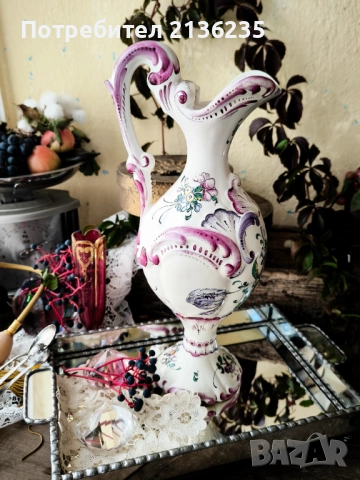Порцеланова кана/ ваза, снимка 9 - Антикварни и старинни предмети - 51955876