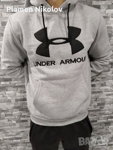 ПАМУЧЕН СИВ СУИТШЪРТ , снимка 8 - Спортни дрехи, екипи - 38093415