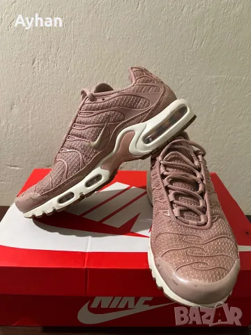 Nike Air Max Plus TN – Pink/Beige – 40.5 / 26 см, снимка 4 - Маратонки - 56155861