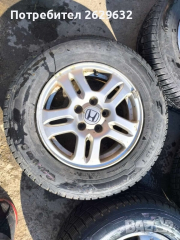 Джанти с зимни гуми за Хонда CR-V, снимка 3 - Гуми и джанти - 52102442
