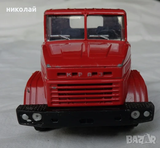 Ретро детски камиончета метални и пластмасови оригинални СССР мащаб 1/43, снимка 12 - Колекции - 50929333