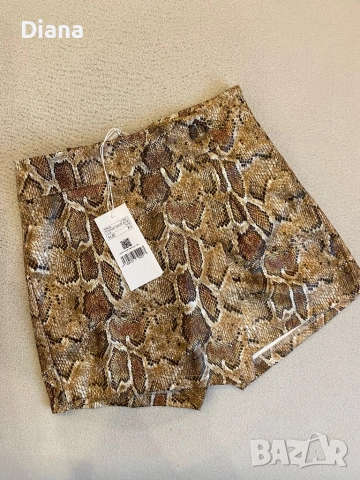 Къси кожени пола-панталонки