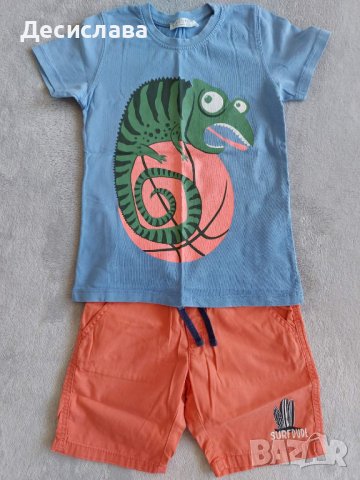 Комплекти за момче тениски и къси панталони размер 4-6 години, снимка 4 - Детски комплекти - 40631076