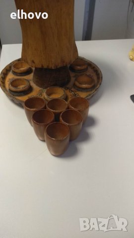 Дървен диспенсър за шотове, снимка 4 - Други ценни предмети - 39026498