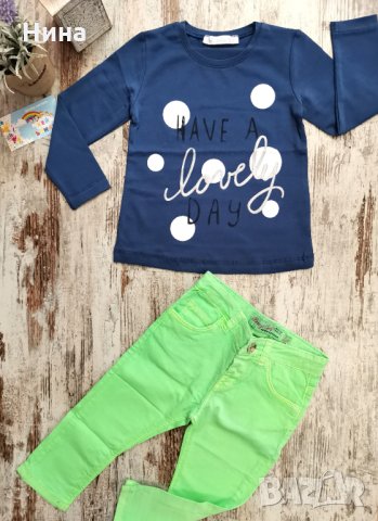 Тънко трико блузка NK, снимка 2 - Бебешки блузки - 31966125