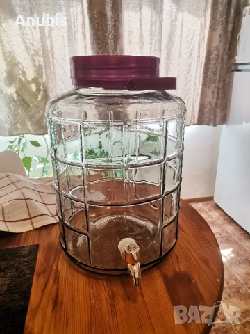 Стъклени буркани с чучур 12 литра