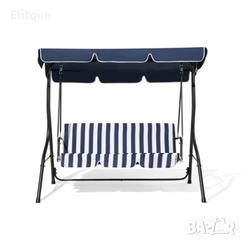 Триместна градинска люлка 110x172xH155 cm