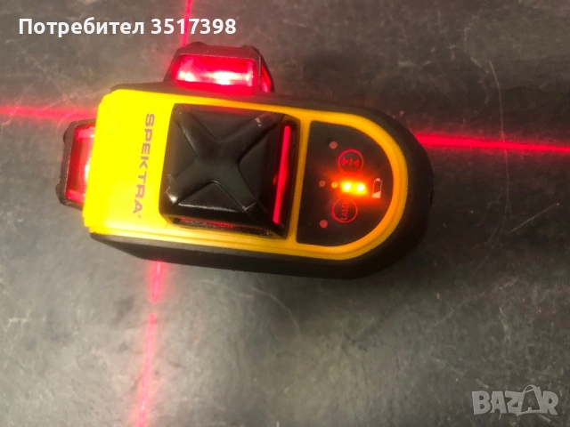 Лазерен нивелир SPEKTRA SK40, снимка 4 - Други инструменти - 53917156