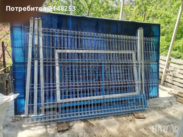 поцинкована врата и оградни пана, снимка 3 - Огради и мрежи - 50163268