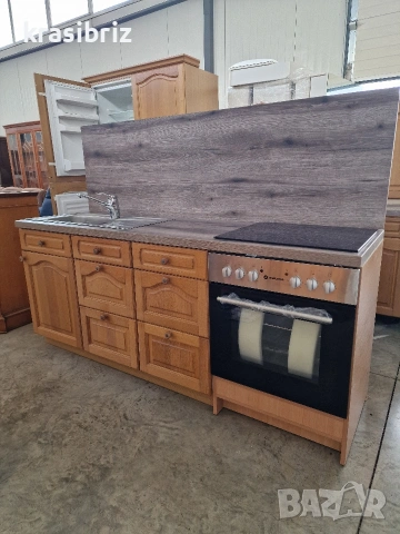 Масивна Кухня-200см-внос от Германия!, снимка 2 - Кухни - 54108852