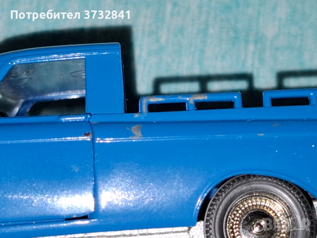 Москвич пикап А19 метален модел 1/45 СССР Русия от 1981 година, снимка 5 - Колекции - 52485314