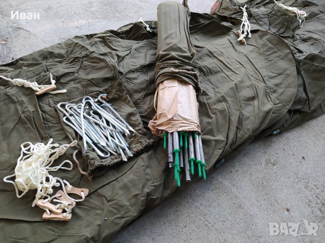 Войнишка палатка нова ( военен , военна , военни , войнишки , армейска , military ), снимка 1 - Палатки - 37982007