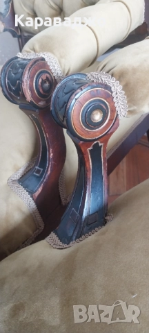 Антични Кресла 1850/70г, снимка 10 - Дивани и мека мебел - 49900556