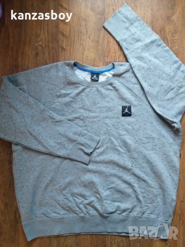 Nike Jordan Flight Future Remix Fleece - страхотна мъжка блуза 3ХЛ , снимка 5 - Спортни дрехи, екипи - 32188117