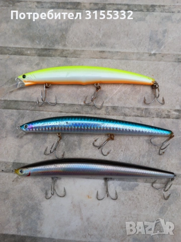 Продавам воблери , снимка 2 - Такъми - 54053225