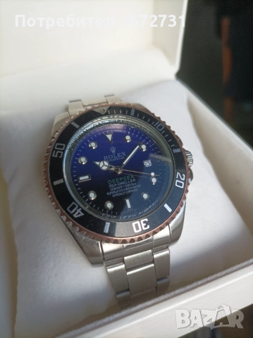 Rolex Deepsea на батерия !, снимка 6 - Мъжки - 51949743