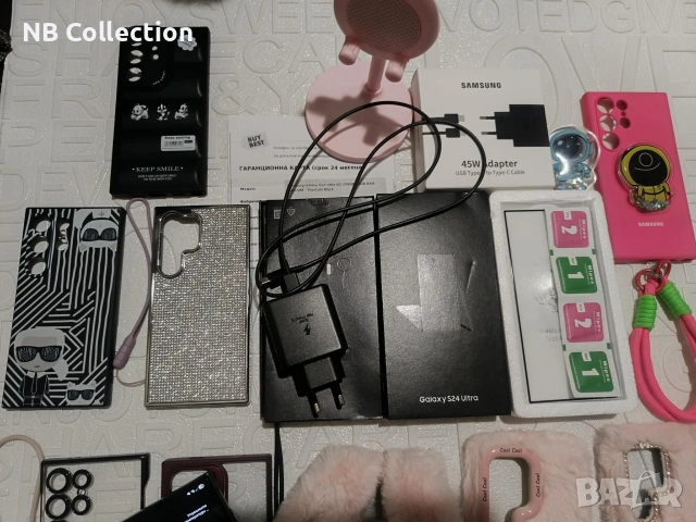 Смартфон Samsung Galaxy S24 Ultra 12GB RAM, 256GB, 5G, Titanium Black с Гаранция , снимка 16 - Samsung - 53927047