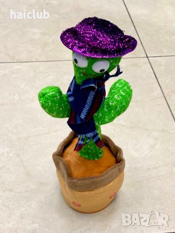 Танцуващ кактус/ Кактус/Повтарящ/Magical cactus/Singing cactus/Dancing cactus, снимка 13 - Плюшени играчки - 34078056