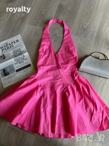 Стилна дамска рокля Различни цветове , снимка 2 - Рокли - 50393664