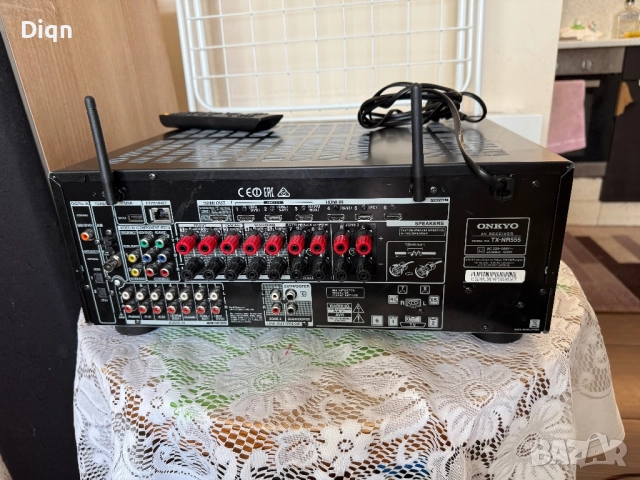 Onkyo TX-NR555 Bluetooth Wi-Fi, снимка 12 - Ресийвъри, усилватели, смесителни пултове - 51585053