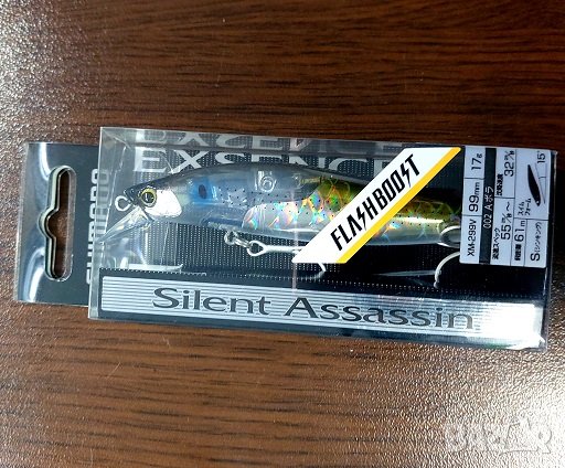 Shimano Exsence Silent Assasin 99S 17g Flash Boost XM-299V , снимка 1 - Такъми - 38490515