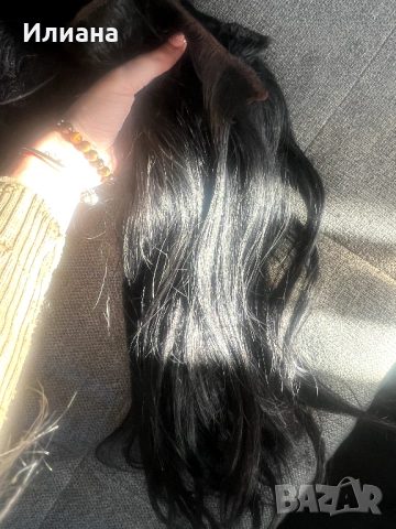 Естествена коса 100% на треси, снимка 7 - Аксесоари за коса - 54139882