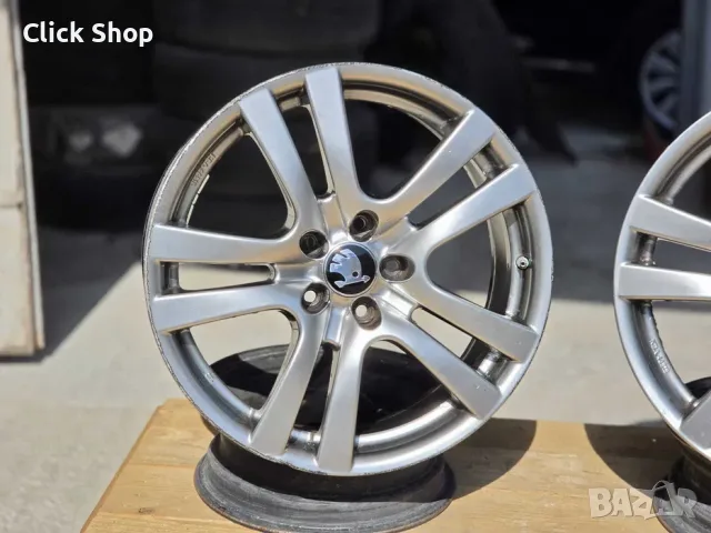5х112 18 цола Джанти Skoda Octavia SuperB Шкода Октавиа Супърб 5x112, снимка 5 - Гуми и джанти - 55993913