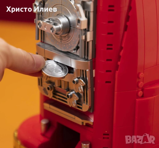 Ретро машина за топчета конструктор Retro Series Gumball Machine 34 см PANTASY, снимка 7 - Конструктори - 54036823