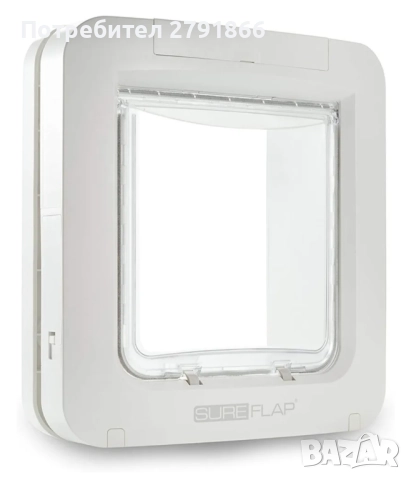 Sure Petcare SureFlap Врата за домашни любимци с микрочип, в комплект с Hub управление с приложение, снимка 6 - За котки - 52204006