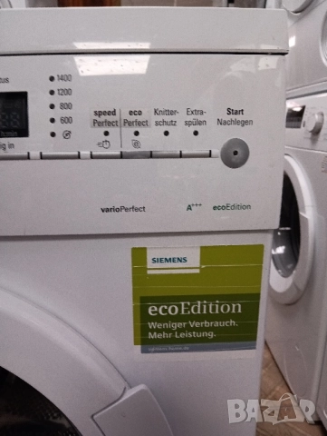 Пералня Сименс Siemens Eco Edition A+++ 7кг 2 години гаранция!, снимка 6 - Перални - 51898992