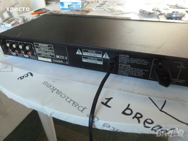 еквилайзер Pioneer GR 331, снимка 4 - Ресийвъри, усилватели, смесителни пултове - 51790928