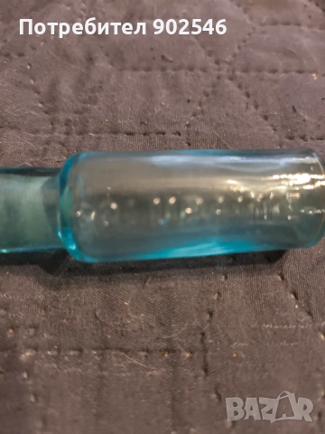 Старинно френско аптекарско шише, снимка 3 - Колекции - 52329600
