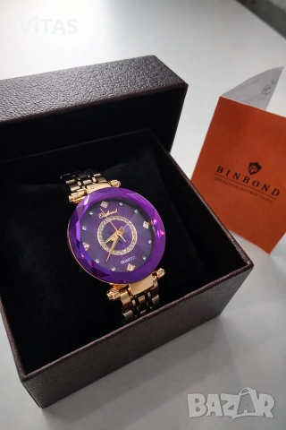 Дамски часовник Binbond, снимка 3 - Дамски - 53977344