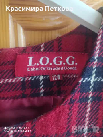 Детска рокля на L.O.G.G. за ръст по етикет 128 см, снимка 3 - Детски рокли и поли - 48312682