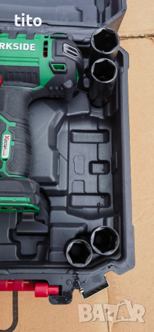 Чисто Нов Парксайд / Parkside гайковерт, снимка 2 - Аксесоари и консумативи - 52921280