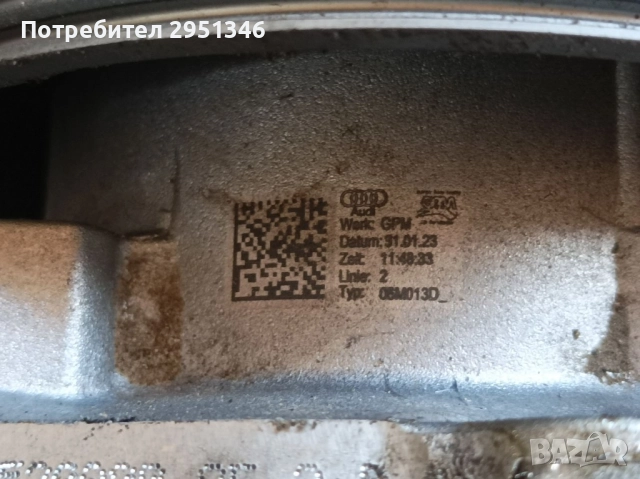 водна помпа audi S5 F5 06M013D , снимка 3 - Части - 51514663