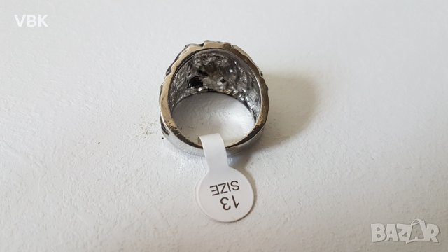 Рокерски пръстен, снимка 4 - Пръстени - 44211031